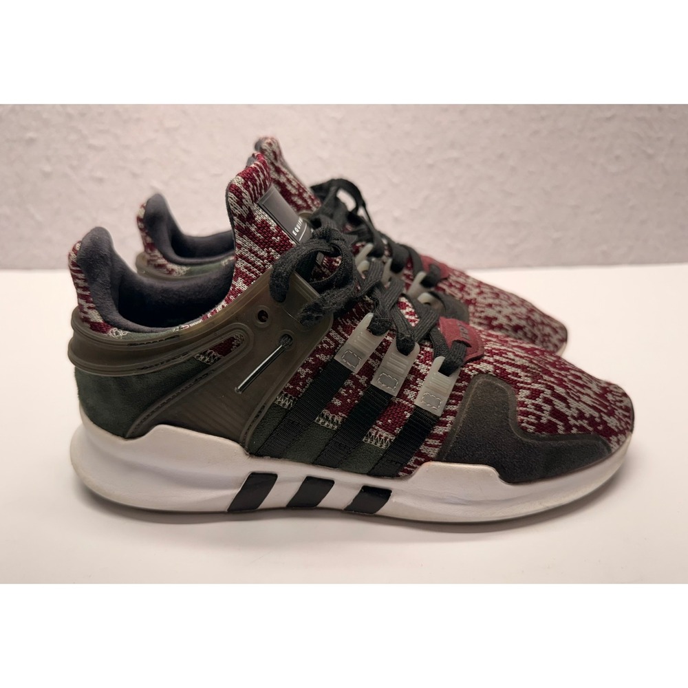 Adidas EQT Support ADV J Kinetic Maroon AC8002 Youth 7Y Men 7 Women 8 Sneaker